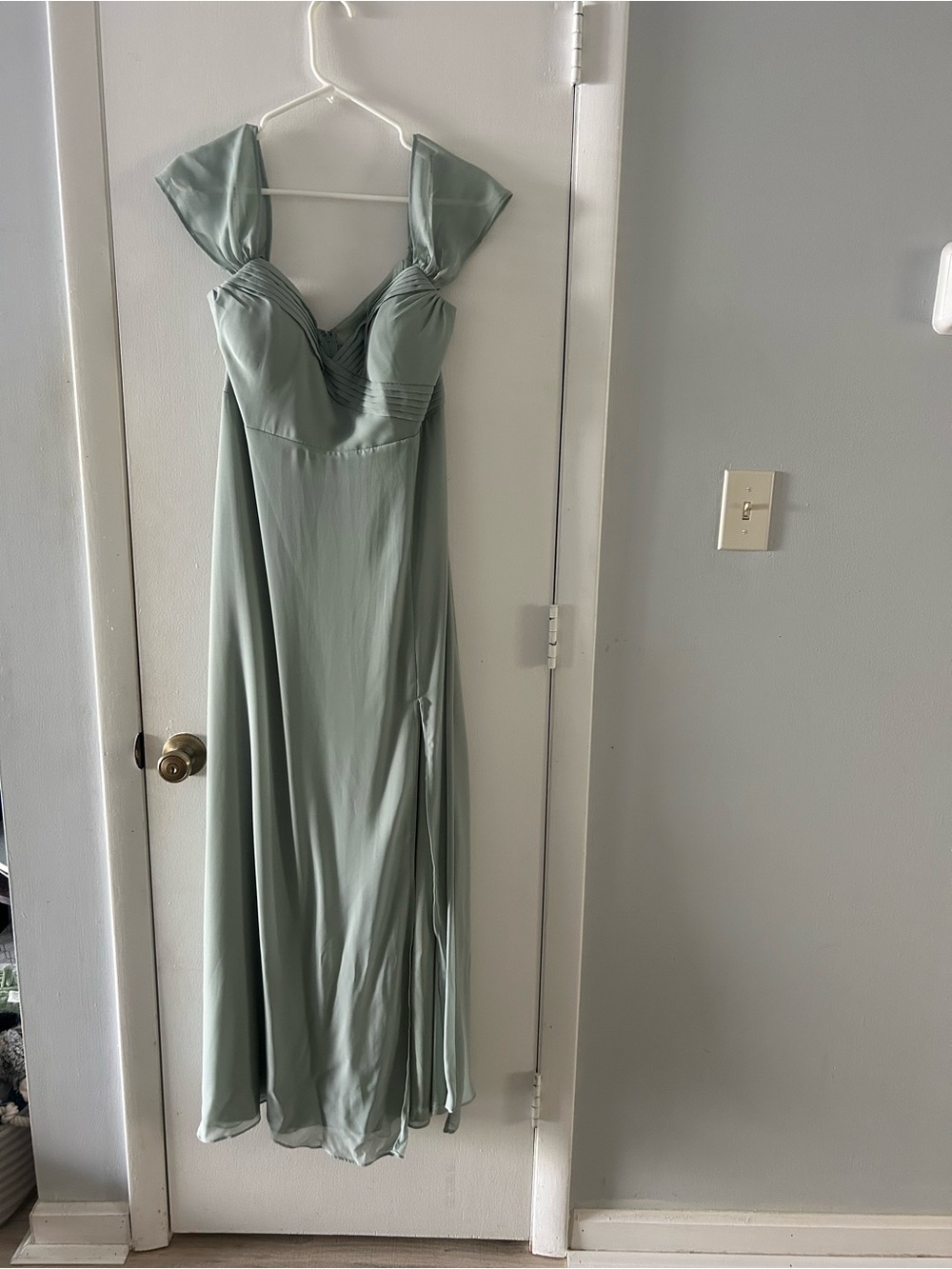 Birdy Grey Spence Convertible Bridesmaid Dress with Slit